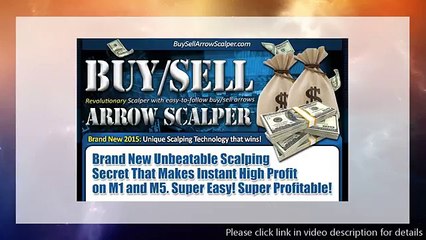 Buy Sell Arrow Scalper For The Real Forex Trades