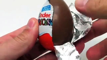SpongeBob Eggscellent Kinder Surprise Chocolate bunny Eggs Unboxing gift toy
