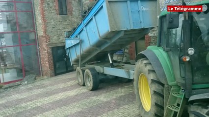 Lannion. Déversements express devant la MSA