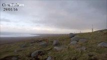 Storm Gertrude hits Donegal, Ireland with strong winds