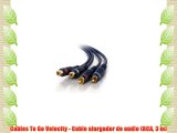 Cables To Go Velocity - Cable alargador de audio (RCA 3?m)