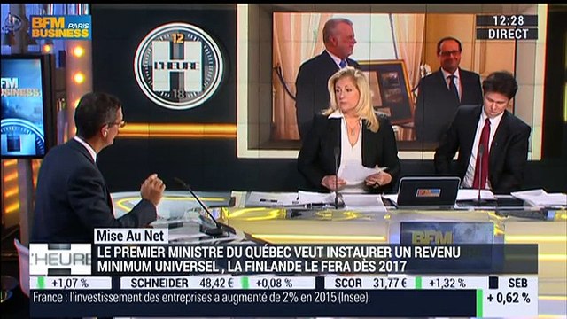 La mise au net: Philippe Couillard veut instaurer le revenu minimum universel au Québec - 29/01