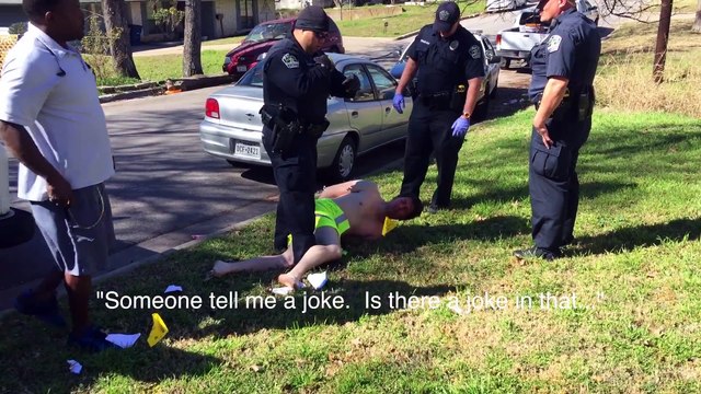 Undressed Man on Bath Salts Drugs ate Guy Mail before getting arrested!