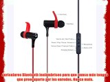 August EP610 - Auriculares Bluetooth v4.0 Inal?mbricos aptX Bluetooth con Micr?fono compatibles