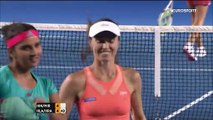 Çift kadınlarda şampiyon Hingis-Mirza