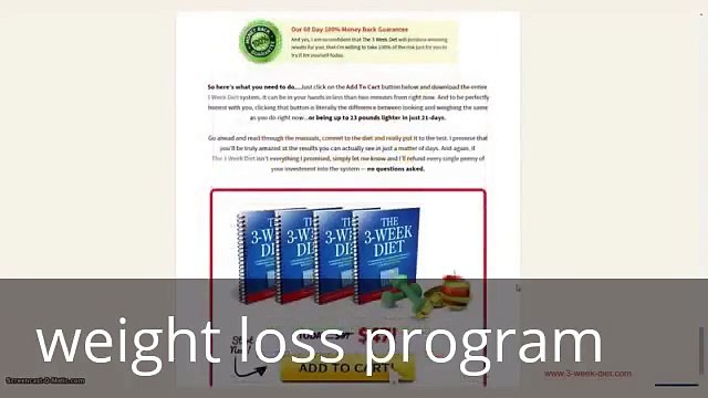 The 3 Week Diet Review Does It Really Work Weight Loss Diet