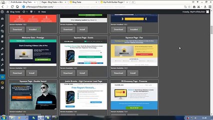 Wp Profit Builder Plugin Theme - Review Extreme  Páginas de Marketing