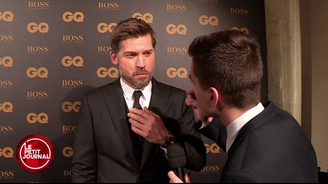 Panayotis à la soirée GQ homme de l'année - Le Petit Journal du 29/01 - CANAL+
