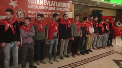 Askere "Kınalı" Uğurlama