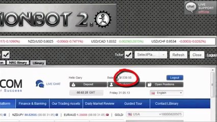 Option Bot 2 0   Check Out Option Bot 2 0 In Action in 2014!
