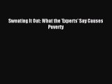 (PDF Download) Sweating It Out: What the 'Experts' Say Causes Poverty Download