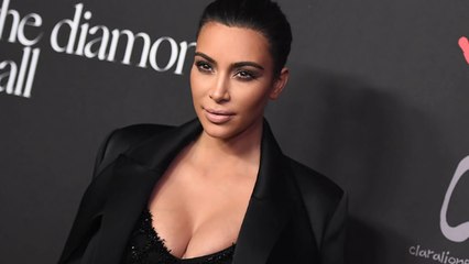 Kim Kardashian Huge Cleavage on TV