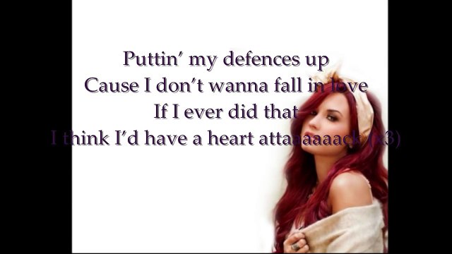 Demi Lovato-Heart Attack (instrumental/karaoke)