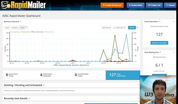 Rapid Mailer, excelente ferramenta para construção de listas de emails
