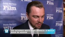 Leo DiCaprio meets Pope Francis: a match made in heaven