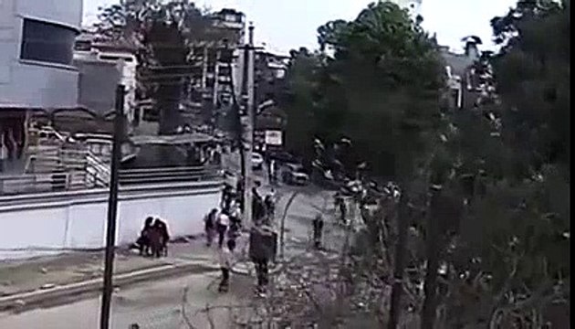dharahara cctv footage during earthquake in nepal Historical Earthquakes