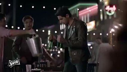 ali zafar and sidharth malhotra in new tvc of Sprite Pakistan