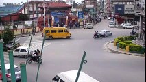Nepal Earthquake   CCTV footage Tripurashower Kathmandu 25 April 2015  Historical Earthquakes