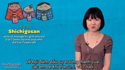 Học tiếng Nhật cùng Konomi Bài 25 Nghỉ lễ Holiday [Learn Japanese]