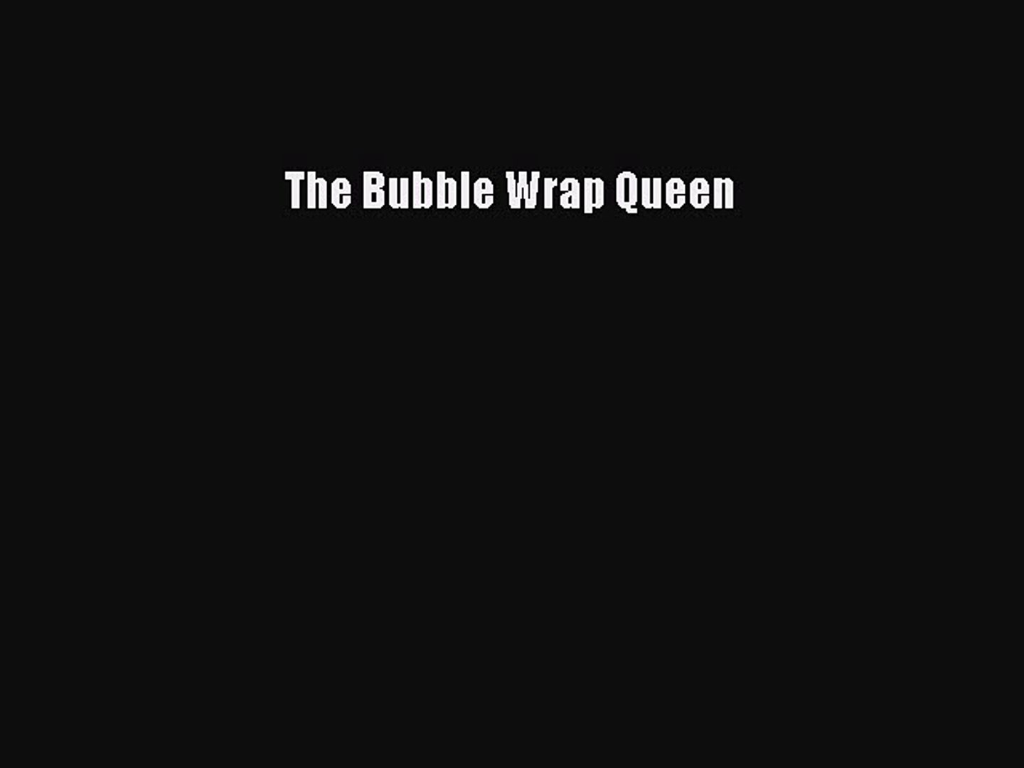 bubble wrap queen