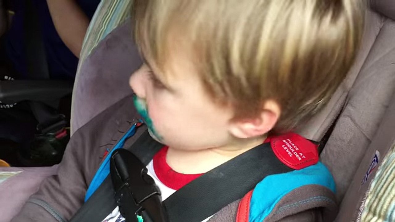 Little Boy  Hilariously Denies Eating Cupcake