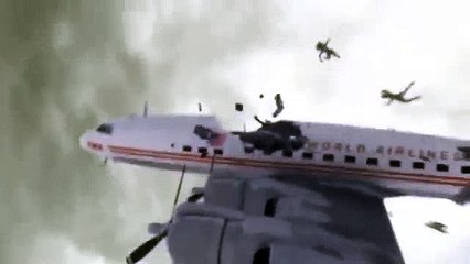 Planes Collide Above New York Big Planes