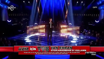 O SES TÜRKİYE - FİNAL - Aziz Kiraz  -  Amman Amman  02.02.2016