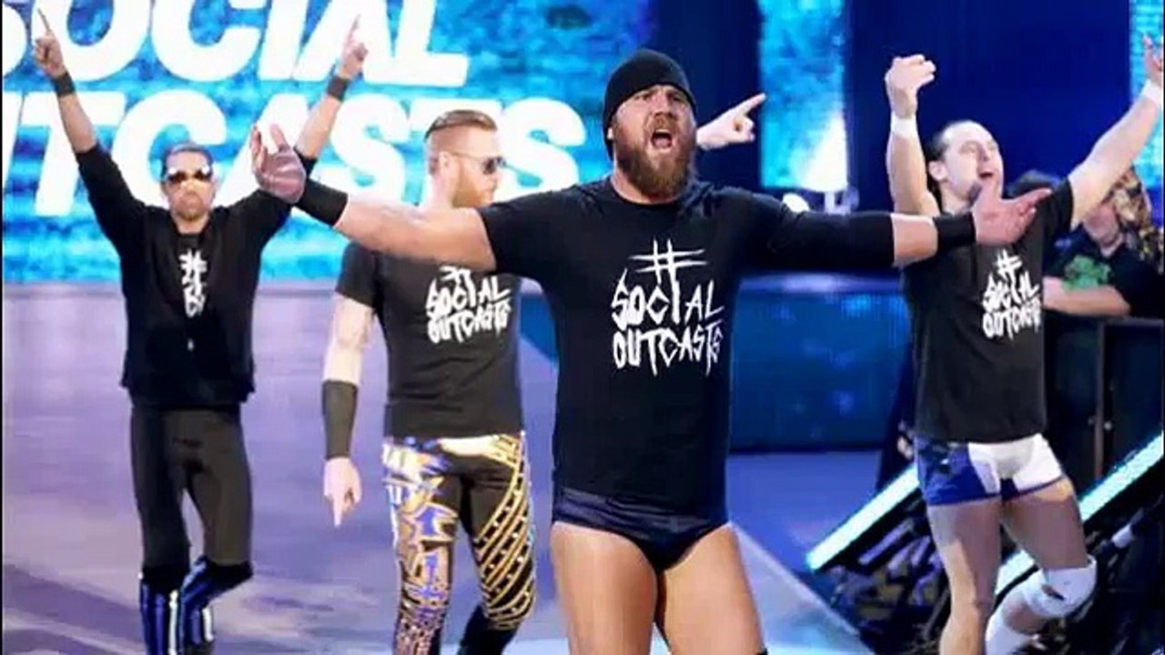 Aj styles vs curtis axel the social outcasts wwe smackdown highlights