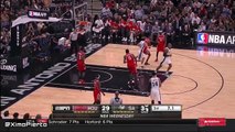 Spurs Hack Clint Capela When He is inbounding  Rockets vs Spurs  Jan 27, 2016  NBA 2015-16 Season