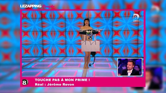 Le strip-tease d'Erika Moulet pour Bertrand Chameroy dans Touche pas à mon poste !