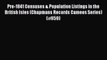 [PDF Download] Pre-1841 Censuses & Population Listings in the British Isles (Chapmans Records