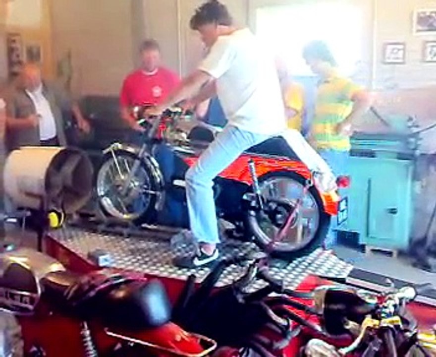 Rion met membraan Kreidler op testbank 05-08-2007