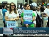 Costa Rica: piden aprobación de proyecto de ley de protección del agua