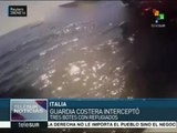 Italia: rescatan a 290 refugiados y 6 cadáveres en el Mediterráneo