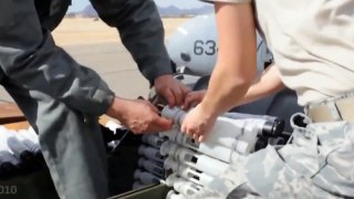A WONDERFUL GUN.The cooldown of seven-barreled cannon GAU 8 Avenger attack aircraft A 10