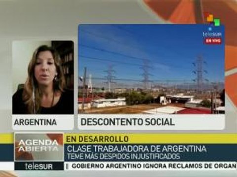 Argentinos se movilizarán contra políticas de Macri