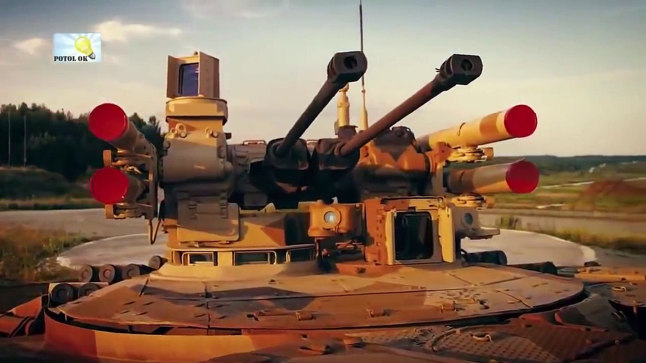 The newest weapon of the Russian BMPT \"Terminator\".