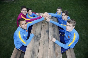 Entrevista a Leo Messi en la Masia [ESP]