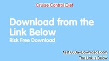 Cruise Control Diet Scam - Cruise Control Diet Pdf
