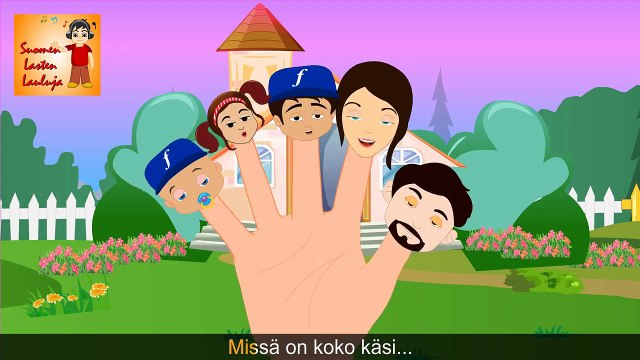 Finnish Finger Family | Sormilaulu | Suomen Lastenlauluja