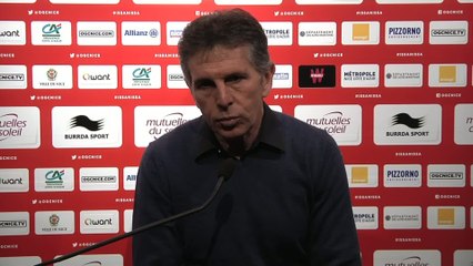Foot - L1 - OGCN : Puel «C'est tellement dense»