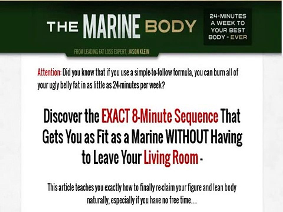 The Marine Body