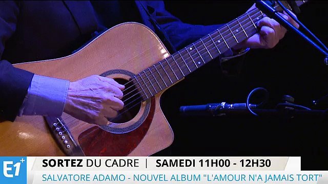 Salvatore Adamo chante Tombe la neige