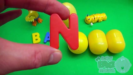 Phineas and Ferb Surprise Egg Learn-A-Word! Spelling Fruit! Lesson 1