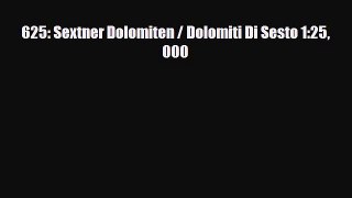 [PDF Download] 625: Sextner Dolomiten / Dolomiti Di Sesto 1:25 000 [Read] Full Ebook