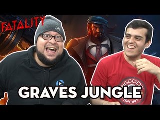 TUTORIAL DE LOL COM LEOZUXO - GRAVES JUNGLE