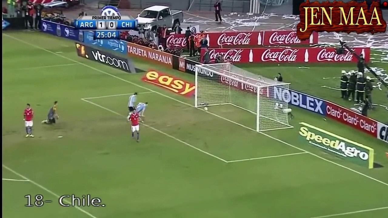 Todos los Goles de Messi en la Seleccion Argentina -2006-2015- HD