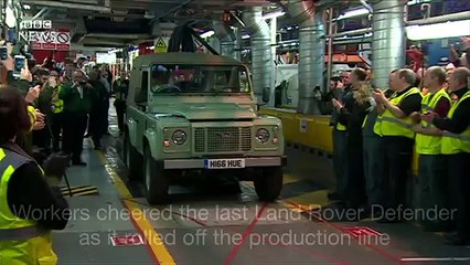 Land Rover: Last of the great Defenders - BBC News (FULL HD)