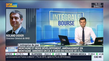 MND: "Nous avons connu une belle croissance et celle-ci va se poursuivre sur le 4ème trimestre", Roland Didier - 29/01