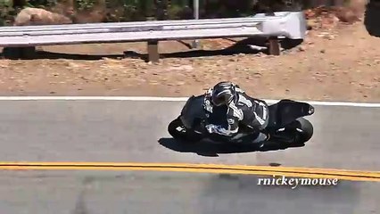 Honda CBR 600rr Lowside Motorcycle Crash
